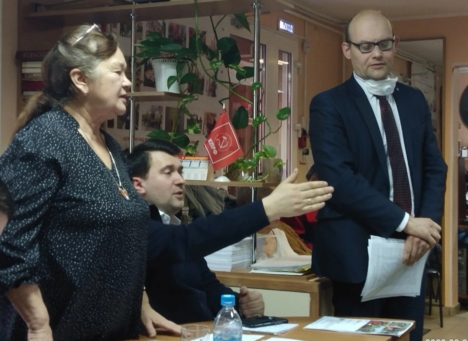 Лебедев и Воробьева КПРФ Тверь